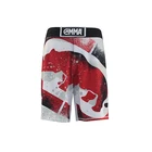 Custom Sublimation print cheap board cheap mma Fight Shorts Grappling Short Red black white print