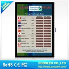 One-Stop Service Led Electronic Sign Indoor Led Electronic Exchange Rate Board \ Led Bank Currency Exchange Rate Sign Board \ Rate Exchange Panel Sign