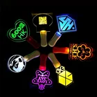 Colorful Light Up Flashing Custom Acrylic Light Stick With LED Light