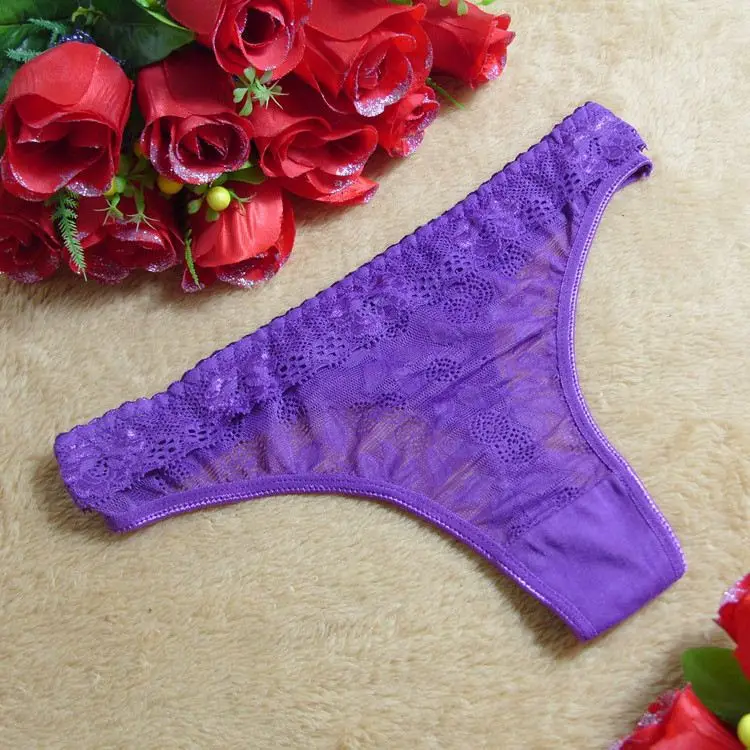 Stock New Arrival Lace Sey Panties transparent Underwear Women Briefs cotton Panties Sey Thongs G-string V-string Lady Lingerie