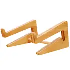 Simple Natural Bamboo Laptop Stand for Notebook Computer