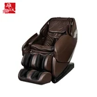 cheap body shiatsu gravity electronic power heated leather electric top relaxing massage chair