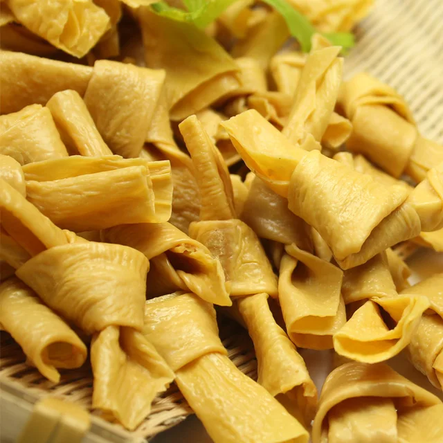 tofu food grade soybean tofu skin knots dried bean curd for