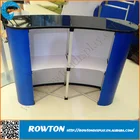 Promotional table magnetic pop up counter portable counter