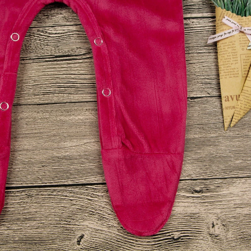 2018 Autumn Winter Newborn Baby Boys Girls One-piece Letter Footies Jumpsuit Outfits Clothes Soft Christmas XMS (10)