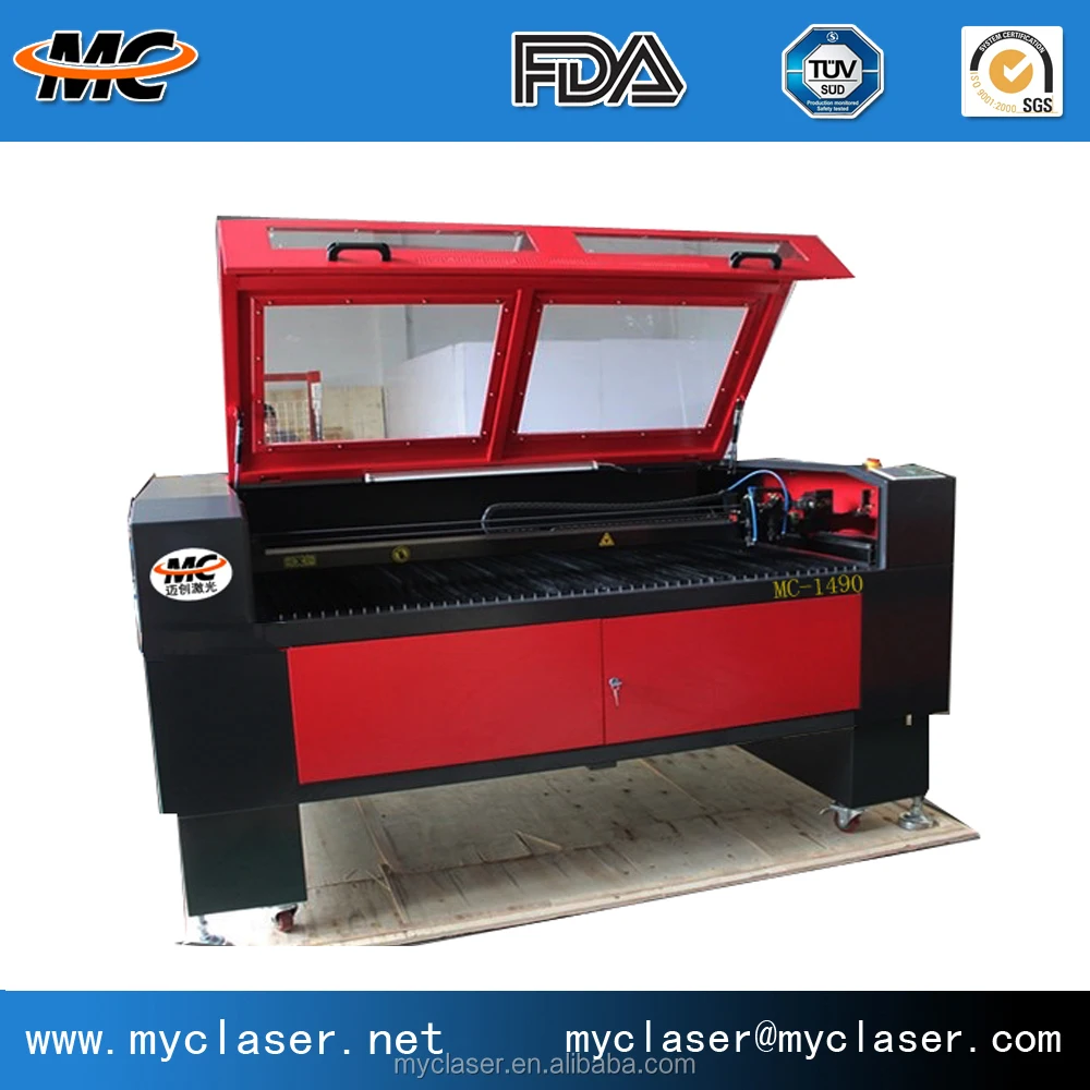 High Precision Vinyl Sticker Laser Cutting Machine Mc1490 Buy Vinyl