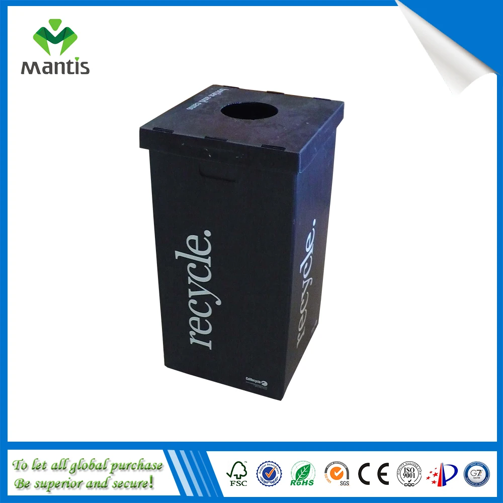 Corrugated Plastic Recycle Bin,Corrugated Plastic Trash Bin,Recycling