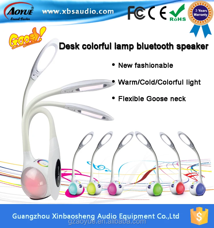 新しいデザイン充電式bluetoothスピーカーランプライトledテーブル-テーブルランプ、読書灯問屋・仕入れ・卸・卸売り