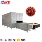 Dry Fruit Production Line Vegetable Continuous Conveyor Tunnel Dryer Machine