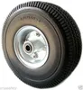 10" Flat Air Free Replacement Tire For Hand Truck Dolly Cart Wheel Tubeless