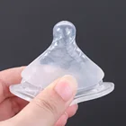 FDA free Food-grade silicone baby feeding big nipple for infant