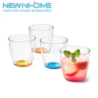 Promotional Clear Plastic Acrylic Tumbler Cups Beverage Wine Tumbler