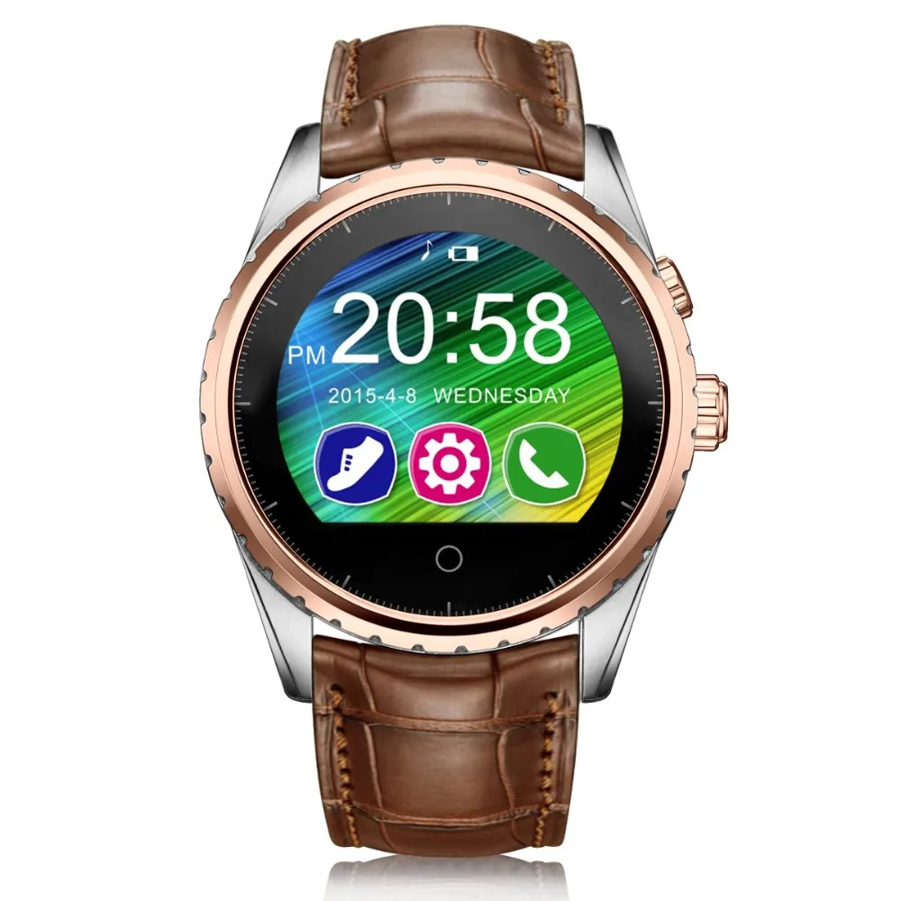 Vintage Smartwatches Reloj Inteligente Android Wear Smart Android Watch Smartwatch Android IOS with Camera Stainless Steel Case