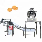YB-300LD Automatic snacks potato chips frozen food packing machine
