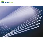 top grade 3mm thick coloured cut to size clear cast acrylic sheet