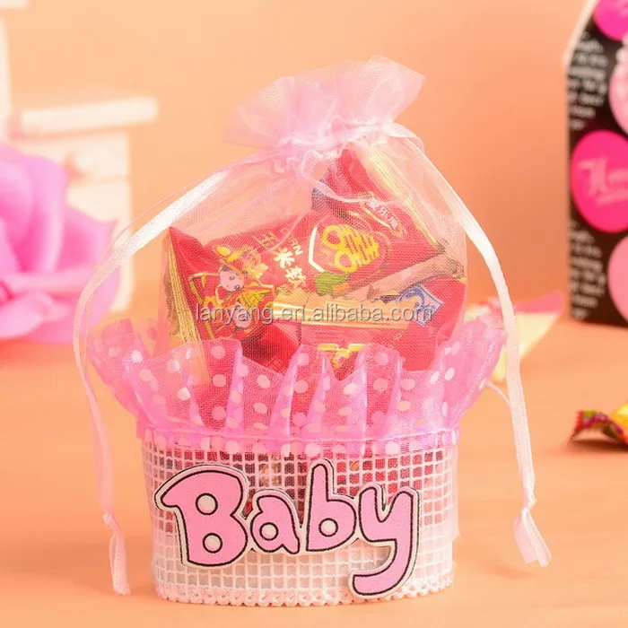 new baby favor bag candy bags baby shower favors