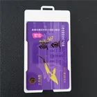 Factory Direct Sale Fashion Business Student Name Badge Credit Id Metal Card Holder Case With Lanyard Wholesale