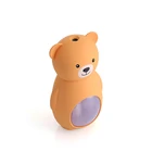 Cute mini portable bear easy home usb air cool mist ultrasonic humidifier for baby