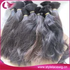 unprocessed indian raw virgin human hair bulk top quality