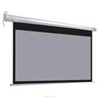 Professional large 16:9 electric motorized projection 300 inch screen with tubular motor Matte White