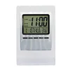 Small Size LCD Calendar Transparent Digital Clock