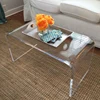 Home Decor U Shape Acrylic Furniture /Clear Acrylic Coffee Table