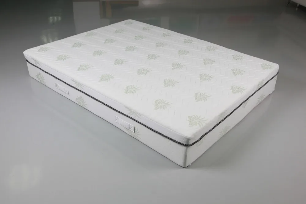Aloe vera memory foam mattress/memory foam mattress with aloe vera fabric cover - Jozy Mattress | Jozy.net