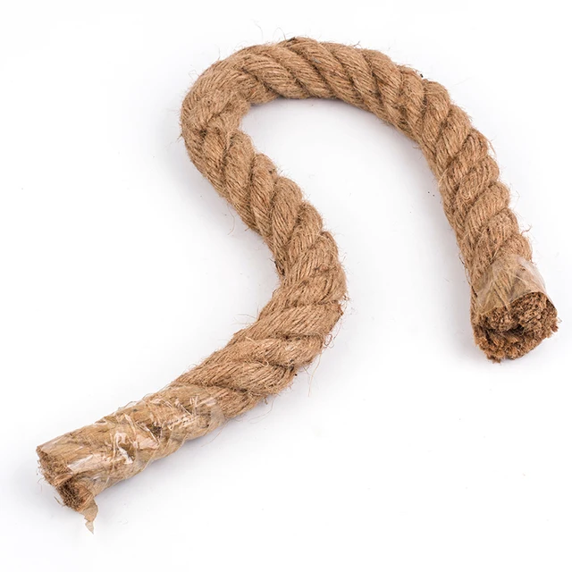 twisted jute ropes