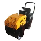 Mini small vibratory roller double drum operation simple asphalt roller