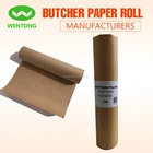 Kraft butcher paper roll 24" X 175' (2100"), wrapping for beef briskets,food grade, unwaxed, uncoated and unbleached