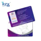 CMYK Printing CR80 Plastic Insurance Card / Health Care Card