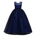 hot sale kids birthday party children dresses puffy skirt flower girl dresses children frocks designs 218
