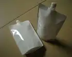 Aluminum Laminated material Drink Packaging Bag Spout bag for Beverage Liquid Juice Milk Coffee