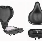 Saddle WHEEL UP Dual Purpose Storage Leather Saddle Of Bicycle Waterproof Cushion Cycling Bike Bicycle Seat Saddle