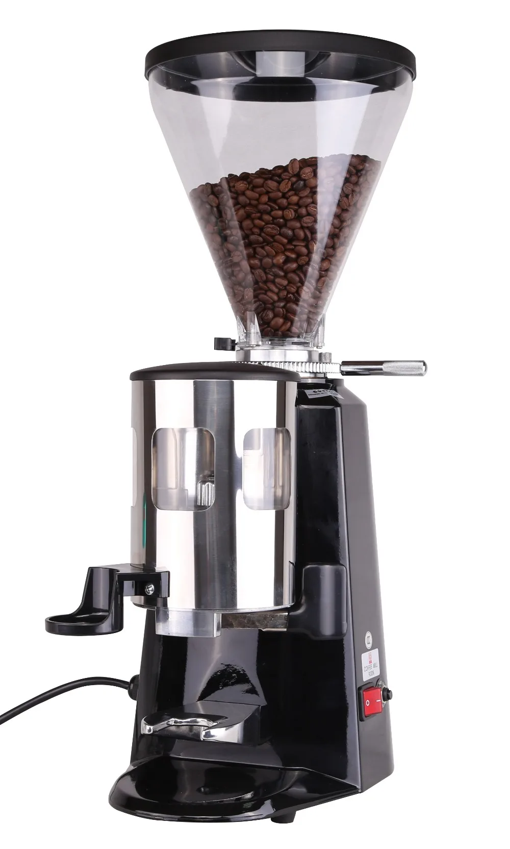 Semi Automatic Professional Flat Burr Grinder Buy Adjustable Flat