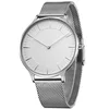 Japan movement oem stainless steel luxury men watches trendy brand logo thin watches wrist watch