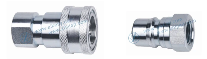 ISO 7241-1B Close type hydraulic quick disconnect coupling