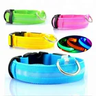 China Colorful Pet Training Harness Soft Nylon Rope Reflective Dog Collar