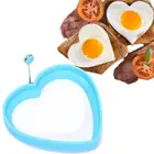 Silicone Fried Egg Ring Cooker Mold With Stainless Steel Handle