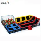 rectangular bungee jumping trampoline fabric for sale
