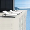 2019 fashion Hotel project Modern Resort deck leisure chaise chairs outdoor garden patio sun lounger leisure beach lounge chair