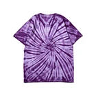 distributor seamless vinyl printing 180GSM screen print tie dye t-shirt