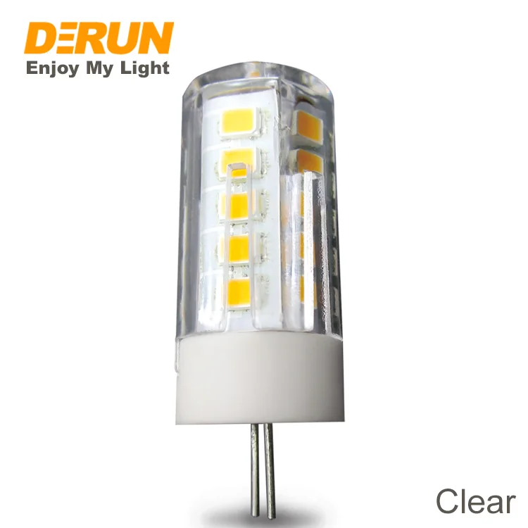 10X G4 1508 2.5W LED Light Bulb Bi-Pin Base AC//DC12V Halogen Replacement Lamp