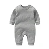 Baby Girl Boy Romper Long Sleeve Cotton Solid Unisex Newborn Baby Jumpsuits Baby Onesie Newborn Clothes Romper