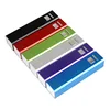 Cellphone emergency charger lipstick shape power bank 2600mah, Newest refreshing color powerbanks 2600mah