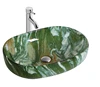 dutu counter top art basin wash hand stone sink bathroom for cabinet bathroom vanity