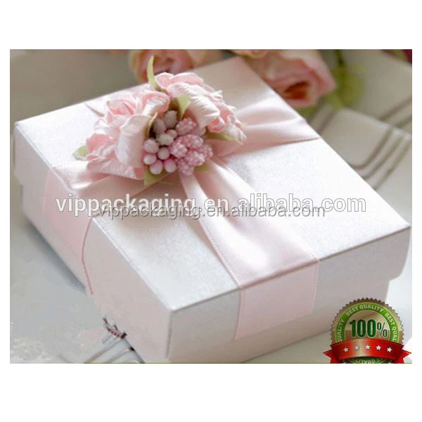 flower tie wedding birthday valentines gift box for door
