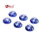 Tanzanite Color Round Cut Synthetic Loose CZ Stone Cubic Zirconia For Jewelry Making