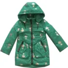 Top quality autumn reflective waterproof baby girl jacket