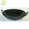 Durable Chinese Enamel Cookware Carbon Steel Enamel Wok With Double Metal Handles
